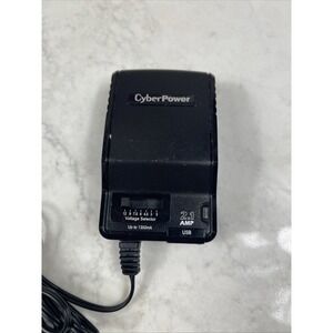 CyberPower CAU1100 AC/DC Adapter Voltage Selector 3-9V 2.1mm 4 ft